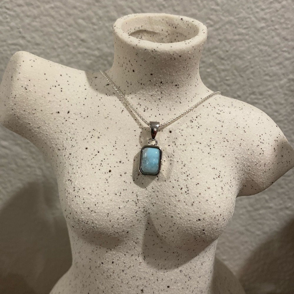Larimar necklace